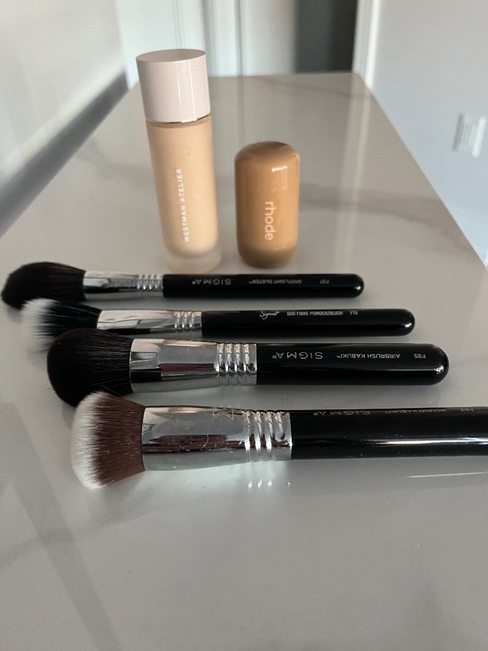 WESTMAN ATELIER Fondation and RHODE BEAUTY blush and Bonus brushes!